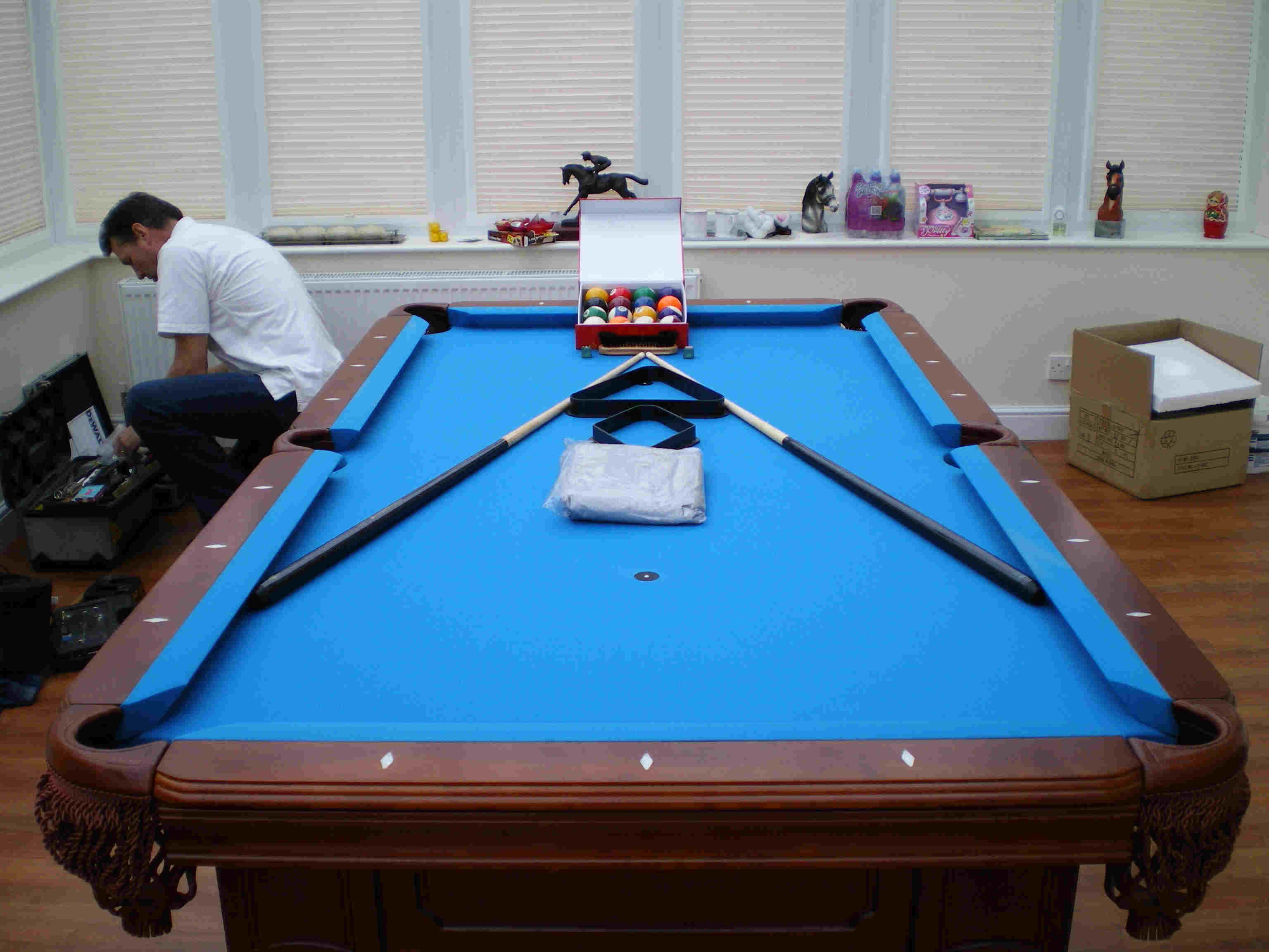 thomas manning recovering pool table